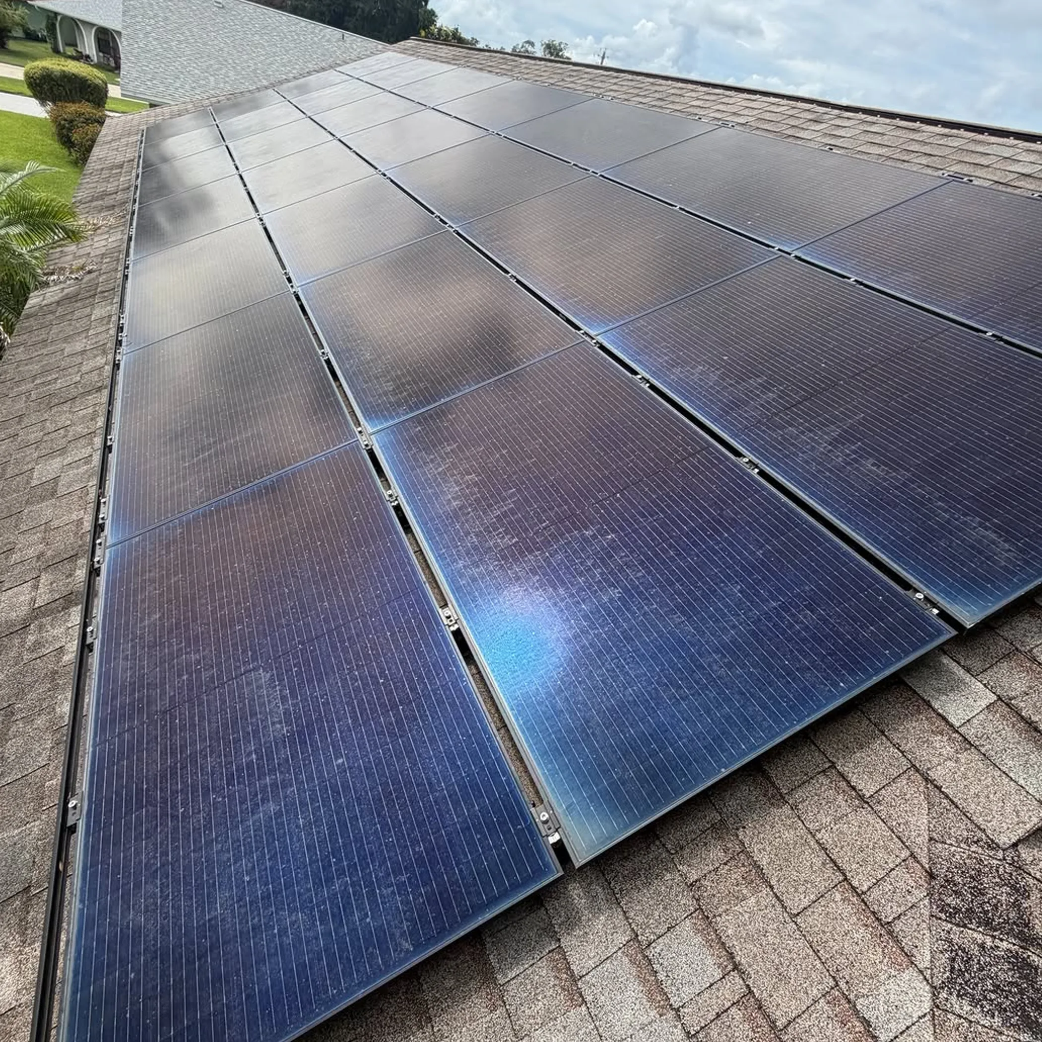 solar panels for seasonal upkeep